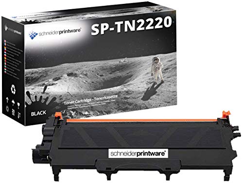 Schneider Printware Toner 10.400 Seiten kompatibel zu TN-2220 / TN-2010 für Brother HL-2130 HL-2135W HL-2240 HL-2250DN HL-2270DW MFC-7360N, MFC-7460DN, MFC-7860DW, DCP-7055, DCP-7060D, DCP7065DN von schneiderprintware