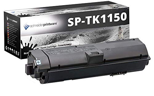 Schneider Printware Toner | 100% höhere Reichweite | als Ersatz für Kyocera TK -1150 TK1150 für Kyocera ECOSYS M2135dn, M2635dn, M2735dn, P2235dn, P2235dw | 6.000 Seiten von schneiderprintware