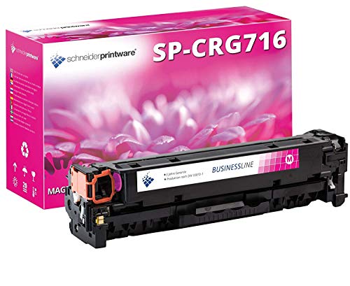 Schneider Printware Toner kompatibel zu 716 716M für Canon i-Sensys LBP5050 MF8030Cn MF 8040Cn 8050Cn 8080Cw Magenta von schneiderprintware