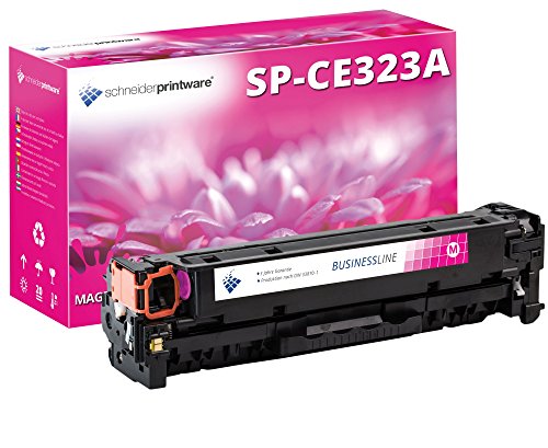 schneiderprintware Toner kompatible, als Ersatz für CE323A Magenta für HP Laserjet Pro CM1415fn CM1415fnw CP1525 CP1525n CP1525nw von schneiderprintware