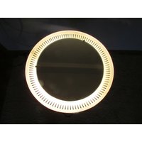 Hillebrand Leuchten Mid Century 60S Perforierter Beleuchteter Wandspiegel Spiegelleuchte von schoenARTigsein