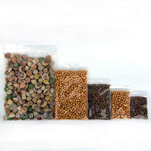 schraubendealer Druckverschlussbeutel extra stark 90µ transparent LDPE (60 Varianten) (40 x 60-300 Stk.) von Schraubendealer