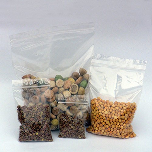 Druckverschlussbeutel extra stark 90µ transparent LDPE (60 Varianten) (70 x 100-100 Stk.) von Schraubendealer