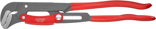 KNIPEX Rohrzange S-Maul mit Schnelleinstellung mit Kunststoff überzogen grau pulverbeschichtet 560 mm, 83 61 020 KNIPEX Rohrzange S-Maul mit Schnelleinstellung mit Kunststoff überzogen grau pulverbeschichtet 560 mm, 83 61 020 von KNIPEX