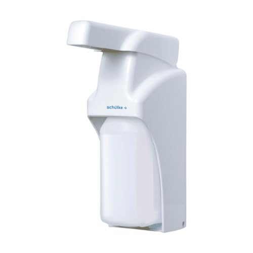 Schülke Desinfektionsmittelspender SM2 450-1000 ml | weiß | mit einstellbaren Dosierhub |Gehäuse aus Kunststoff von schülke