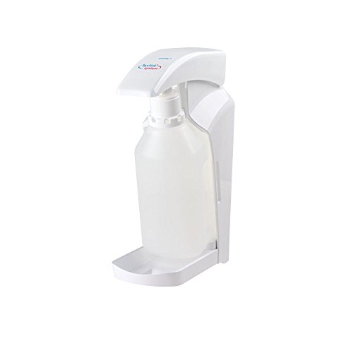 Schülke Hyclick® Spender Desinfektionsmittelspender 1000 ml | Seifen- und Desinfektionsmittelspender mit Auffangschale | mit Click-System von schülke