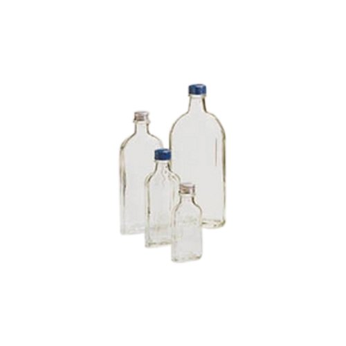Schuett Biotec Kulturflaschen mit Alu-Kappe/Dichtung, Flach, 250 ml Kapazität, 10 Stück von schuett biotec