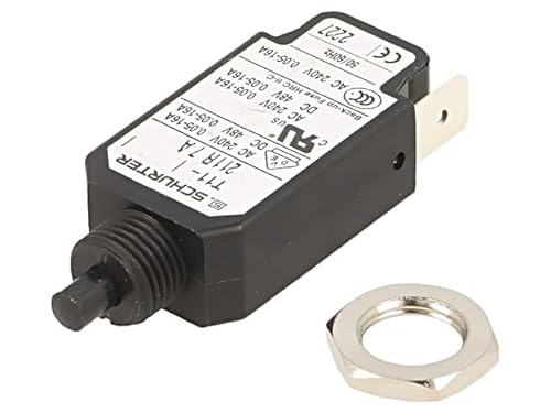 4400.0139 Überstromschalter UNenn: 240VAC 48VDC 7A SPST Pole: 1 TZZ01 SCHURTER von schurter