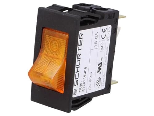 4430.0558 Überstromschalter UNenn: 240VAC 60VDC 16A DPST Pole: 2 35g SCHURTER von schurter