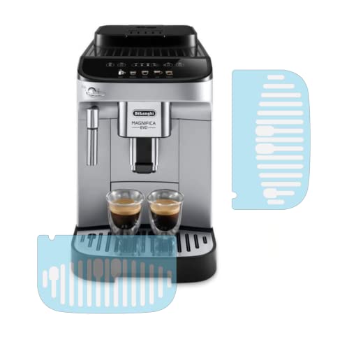 10 x Schutzfolie/Kratzschutz für DeLonghi Magnifica Evo ECAM 290.21/290.22/290.31/290.61/290.81/292.52/292.81/293.61 - Abtropfblech - Tassenablage - Abstellblech (10) von schutzfolien-loew