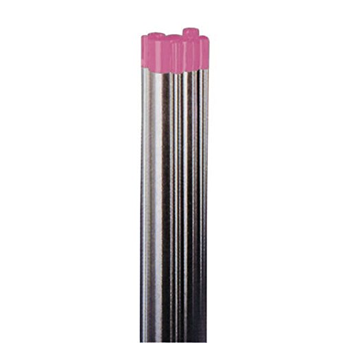 Wolfram-Elektrode WIG Lymox pink für Gleichstrom und Wechselstrom AC/DC, enthält seltene Erden, 175 mm Länge, Thoriumfrei, entspricht DIN EN 26848, VPE 10 Stk., Durchmesser:Ø 2.4 mm von schweisser-king