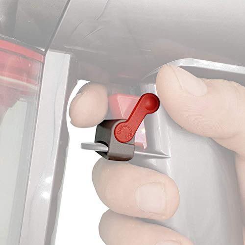 sciuU Ein- / Ausschalter Steuerklemme Kompatibel mit Dyson V15 V6 V8 V7 V10 V11 Absolute/Animal/Motorhead Staubsauger, Sperren Sie den ON/Off Status des Netzschalters & Befreie Deine packenden Finger von sciuU