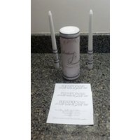 Damast Design Mit Edelsteinen Unity Kerze Damast Design Mit Edelsteinen Unity Kerze von scrapsoflovebyjen