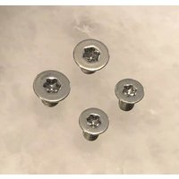 Chrom Pivot & Griff Schrauben Für Spyderco Para 3 Ordner Messer - Satz Von 4Pcs Chrom Pivot & Griff Schrauben Für Spyderco Para 3 Ordner Messer - Satz Von 4Pcs von screw4you