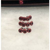 Durchscheinend Rot Edelstahl Schrauben Set Für Bankgemacht Mini Freek 565-1 Messer von screw4you