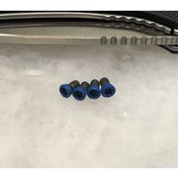 Flachblauer Griff Schrauben Set Für Civivi Elementum Messer T8 Torx Fassung - 4stk Flachblauer Griff Schrauben Set Für Civivi Elementum Messer T8 Torx Fassung - 4stk von screw4you