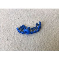 Flache Blaue Torx Schraube Set Für Benchmade Griptilian Skala Pivot & Clip 550 551 553 von screw4you