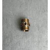 Gold Bronze Edelstahl Lanyard Tube Für Spyderco Manix 2 G10 Xl Messer von screw4you