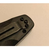 Schwarz Edelstahl T8 Torx Schrauben Set Für Benchmade Barrage 581 G10 Griff Messer von screw4you