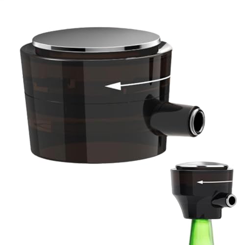 scyca Flaschenbier-Schaummacher, Flaschenbier-Schaumer | Mehrzweck-Bierschäummaschine Biermaschinenschäumer,Kompakter Bier-Feinschaumspender, elektrischer Getränkeaufschäumer für Home-Bar-Shops von scyca