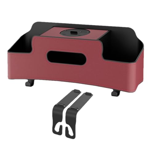 scyca Organizer für die Rückseite des Autositzes, multifunktionale Aufbewahrungsbox für die Rückenlehne des Autositzes, Becherhalter mit Zubehör für von scyca