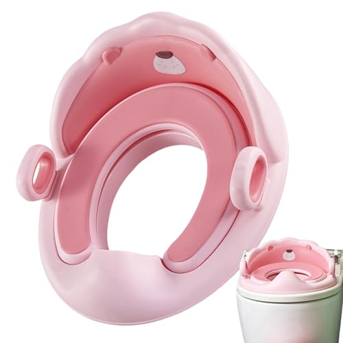 scyca Toilettendeckel für Kinder, Toilettentrainer, Toilettensitz mit Griffen - sicheres Töpfchen mit Urinschutz, Toilettentrainer für und Mädchen von scyca