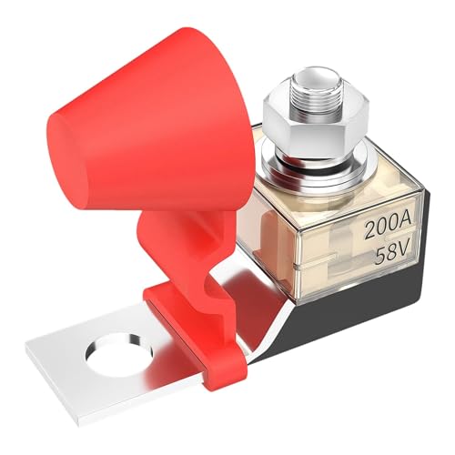 scyca Wasserdichtes Sicherungspaneel für Boote, Batterieklemmen-Sicherungsset, Ersatz-Sicherungshalter für Autos mit wasserdichter Abdeckung, sicheres Klemm-Sicherungsset scyca Wasserdichtes Sicherungspaneel für Boote, Batterieklemmen-Sicherungsset, Ersatz-Sicherungshalter für Autos mit wasserdichter Abdeckung, sicheres Klemm-Sicherungsset von scyca