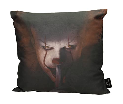 sd merchandaising Cojin Pennywise Shut Up Square Cushion It (2017) Official Merchandising Referencia DD Kissen Heimtextilien, Unisex, Erwachsene, Mehrfarbig (Mehrfarbig), Einheitsgröße von SD TOYS