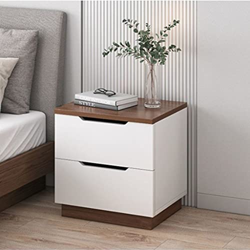 Nachttisch, schlicht, modern, Nachttisch, Schlafzimmermöbel, Holzkommode, Kommode, Mini-Aufbewahrungsschrank, Tisch (Farbe: Stil zwei) (Stil zwei) von sdghfghdbghgfyedvfvjk