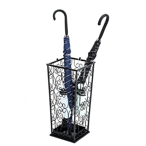 Regenschirmhalter für Zuhause, Büro, Eisenfass, hängend, Hotelaufbewahrung, Fassregal, Eingang, Lagerregal (Farbe: B Größe (B wie abgebildet) von sdghfghdbghgfyedvfvjk