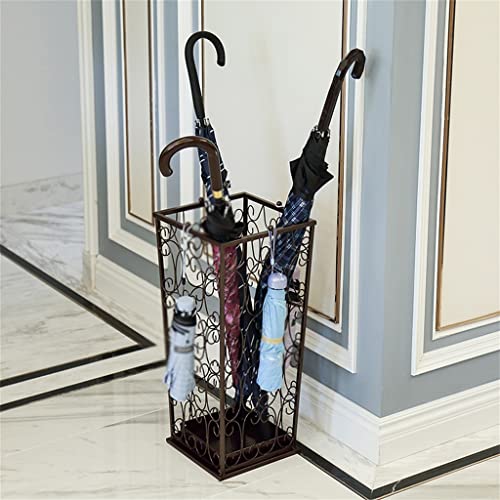 Regenschirmhalter für Zuhause, Büro, Eisenfass, hängend, Hotelaufbewahrung, Fassregal, Eingang, Lagerregal (Farbe: B Größe A wie abgebildet) von sdghfghdbghgfyedvfvjk