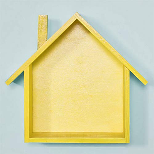 Regal, Holzregale, schwebende Regale, Hängeregale für Wand, Hausform, 7 Farben, reines Holzmaterial, 25199 cm Regal, Holzregale, schwebende Regale, Hängeregale für Wand, Hausform, 7 Farben, reines Holzmaterial, 25199 cm von sdhgsdgdhsavbxc