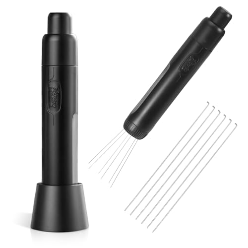 sdhiiolp Wdt Tool Espresso Nadel Pen Design Kaffee Distributor mit 8 Ersatznadeln Espresso Verteiler mit Magnetischer Ständer Coffee Distributor Espresso Zubehör Schwarz sdhiiolp Wdt Tool Espresso Nadel Pen Design Kaffee Distributor mit 8 Ersatznadeln Espresso Verteiler mit Magnetischer Ständer Coffee Distributor Espresso Zubehör Schwarz von sdhiiolp