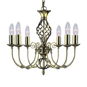 home24 Kronleuchter Zanzibar II 51 x 39 x 51cm Messing 6 Material: Metall Metallart: Stahl Oberfläche Metall: Gebürstet E14 home24 Kronleuchter Zanzibar II 51 x 39 x 51cm Messing 6 Material: Metall Metallart: Stahl Oberfläche Metall: Gebürstet E14 von home24