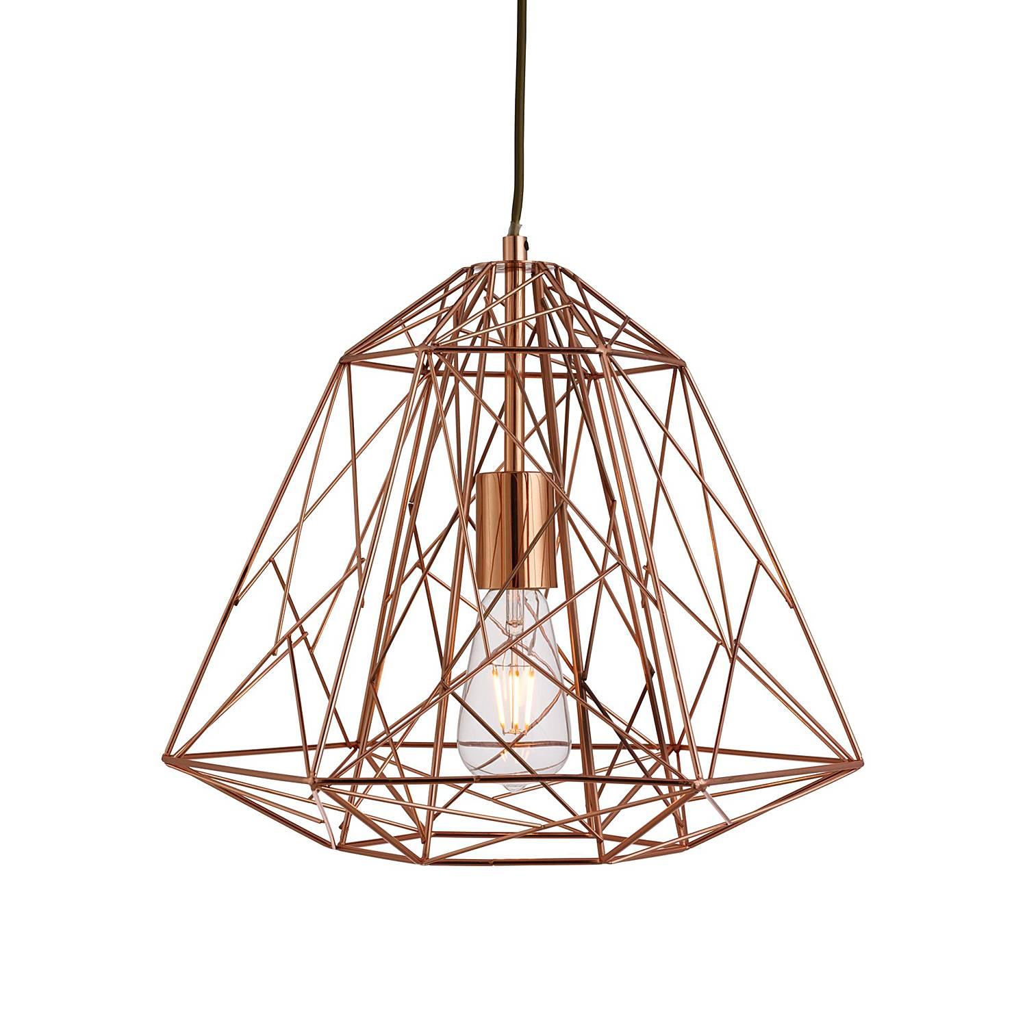 Pendelleuchte Geometric Cage 1-flammig von searchlight