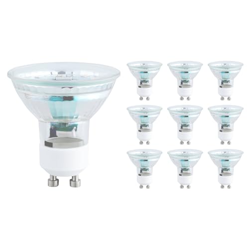 SEBSON Lampe GU10 LED warmweiß 3,5W - 10er Set - ersetzt 35W Halogen, 300 Lumen, GU10 LED Strahler 230V, LED Leuchtmittel 110°, ø50 x 57mm - Deckenstrahler SEBSON Lampe GU10 LED warmweiß 3,5W - 10er Set - ersetzt 35W Halogen, 300 Lumen, GU10 LED Strahler 230V, LED Leuchtmittel 110°, ø50 x 57mm - Deckenstrahler von SEBSON