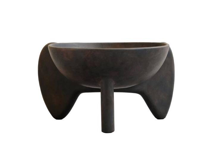 B-Ware 101 Copenhagen Wing Schale Schüssel Dekoschale Coffee Dunkelbraun Groß B-Ware von second-circle