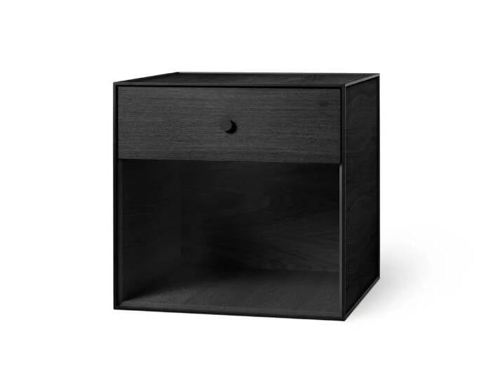 B-Ware Audo Copenhagen Frame 49 Modul Nachttisch Kommode Schublade Esche Schwarz B-Ware von second-circle