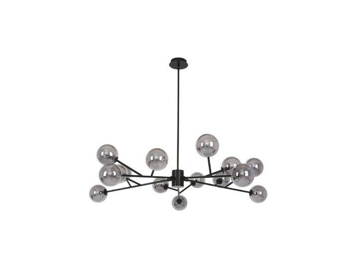 B-Ware B-Ware Beacon Hängeleuchte Pendelleuchte Orion Lampe Schwarz Rauchgrau Glas 15 Flammig von second-circle