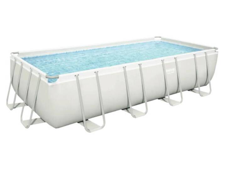 B-Ware B-Ware Bestway Frame Pool Set Schwimmbecken Swimmingpool 488 X 244 X 122 Cm Rechteckig B-Ware B-Ware Bestway Frame Pool Set Schwimmbecken Swimmingpool 488 X 244 X 122 Cm Rechteckig von second-circle