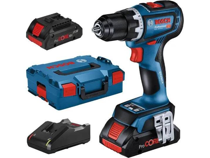 B-Ware B-Ware Bosch Professional Akku Bohrschrauber Schraubendreher 18 V 2x Pro Core18 V 4 Ah B-Ware B-Ware Bosch Professional Akku Bohrschrauber Schraubendreher 18 V 2x Pro Core18 V 4 Ah von second-circle