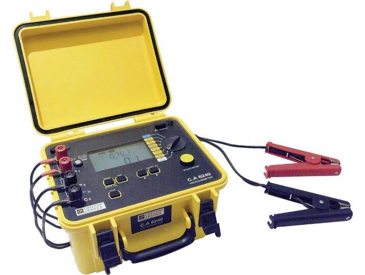 B-Ware B-Ware Chauvin Arnoux C.A 6240 Micro-Ohmmeter Ohmmessgerät Widerstandsmessgerät von second-circle