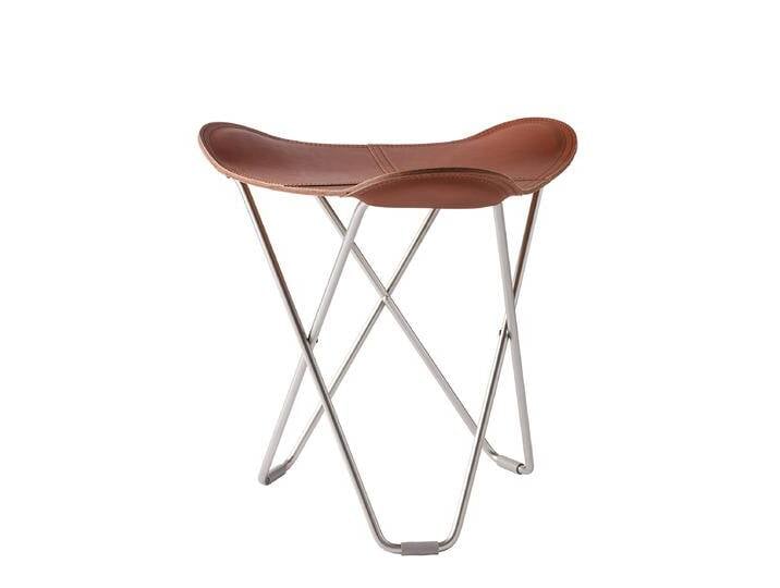 B-Ware B-Ware Cuero Design Pampa Flying Goose Leather Stool Hocker Sitzbank Lederhocker Braun B-Ware B-Ware Cuero Design Pampa Flying Goose Leather Stool Hocker Sitzbank Lederhocker Braun von second-circle