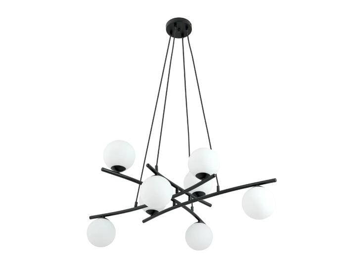 B-Ware B-Ware Euluna Glassy Hängeleuchte Pendelleuchte Lampe Gekreuzt 8 Flg Glas Opal von second-circle