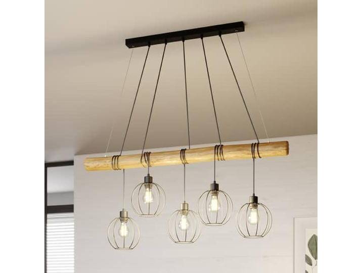 B-Ware B-Ware Euluna Hängeleuchte Hängelampe Lampe Leuchte Karou Fünfflammig Braun Gebeizt 717 B-Ware B-Ware Euluna Hängeleuchte Hängelampe Lampe Leuchte Karou Fünfflammig Braun Gebeizt 717 von second-circle