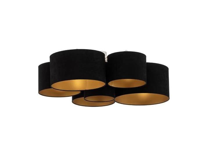 B-Ware B-Ware Euluna Lodge Deckenleuchte Schwarz Gold Deckenlampe Lampe Leuchte Spot Licht von second-circle