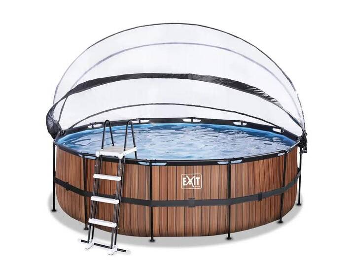 B-Ware B-Ware Exit Aufstellpool Framepool Schwimmbecken Pool Mit Dach Braun 450x122 Cm B-Ware B-Ware Exit Aufstellpool Framepool Schwimmbecken Pool Mit Dach Braun 450x122 Cm von second-circle