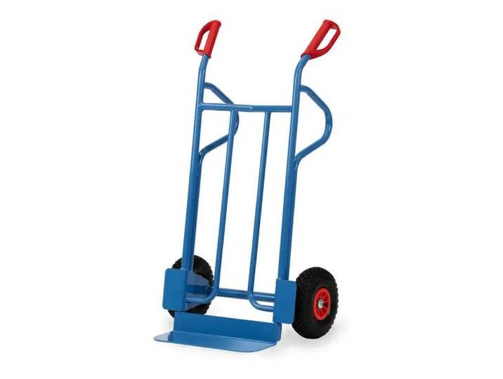 B-Ware B-Ware Fetra Stahlrohr Sackkarre Transportwagen B1215 L Luftbereifung Maximal 350kg Blau B-Ware B-Ware Fetra Stahlrohr Sackkarre Transportwagen B1215 L Luftbereifung Maximal 350kg Blau von second-circle