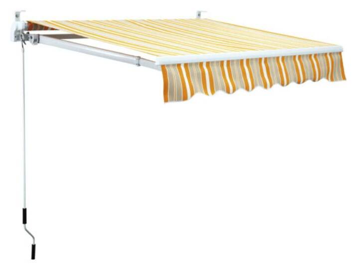 B-Ware B-Ware Gelenkarmmarkise Markise Sonnenschutz 4x3 Stoff Orange Grau Weiß Gestreift B-Ware B-Ware Gelenkarmmarkise Markise Sonnenschutz 4x3 Stoff Orange Grau Weiß Gestreift von second-circle