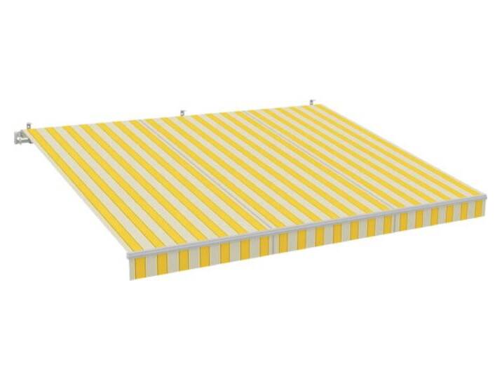 B-Ware B-Ware Gelenkarmmarkise Sonnenschutz Markise 5x3 Stoff Gelb/Grau Lotuseffekt Ral 9006 B-Ware B-Ware Gelenkarmmarkise Sonnenschutz Markise 5x3 Stoff Gelb/Grau Lotuseffekt Ral 9006 von second-circle